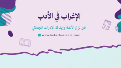 الإغراب في الأدب