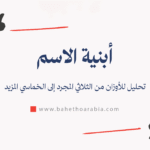 أبنية الاسم