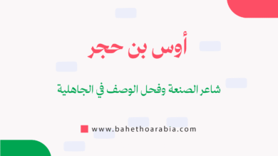 أوس بن حجر