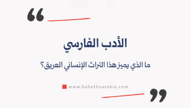 الأدب الفارسي