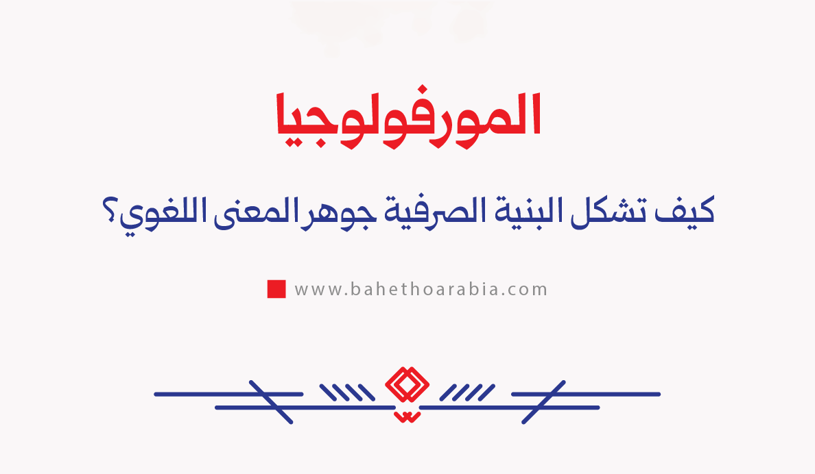 المورفولوجيا