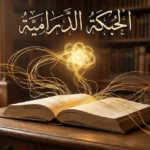 غلاف مقالة الحبكة الدرامية يظهر كتاباً مفتوحاً تخرج منه خيوط ذهبية متشابكة ترمز إلى بنية القصة